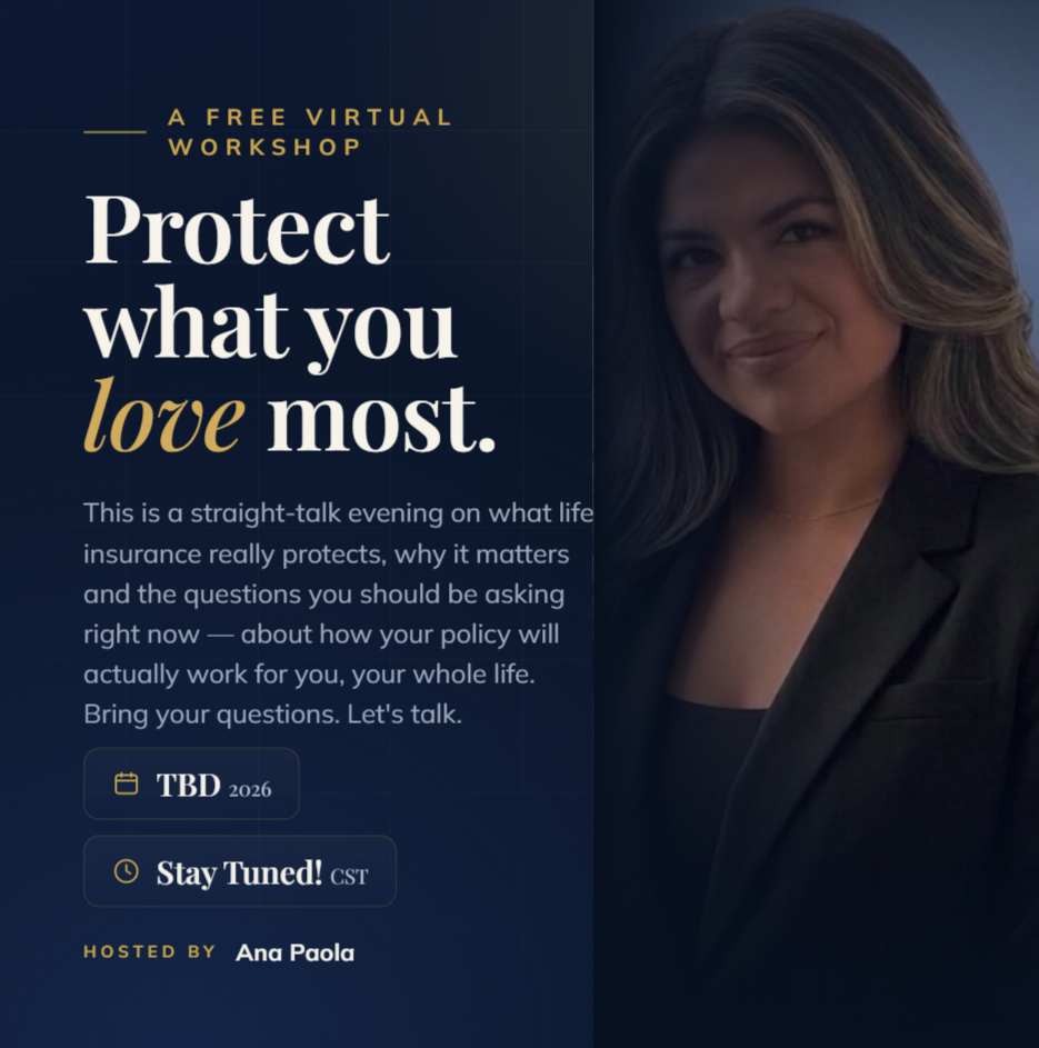 Protect What You Love Most — free virtual workshop